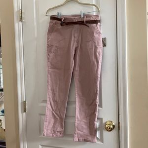 NWT medium dusty rose ankle pants